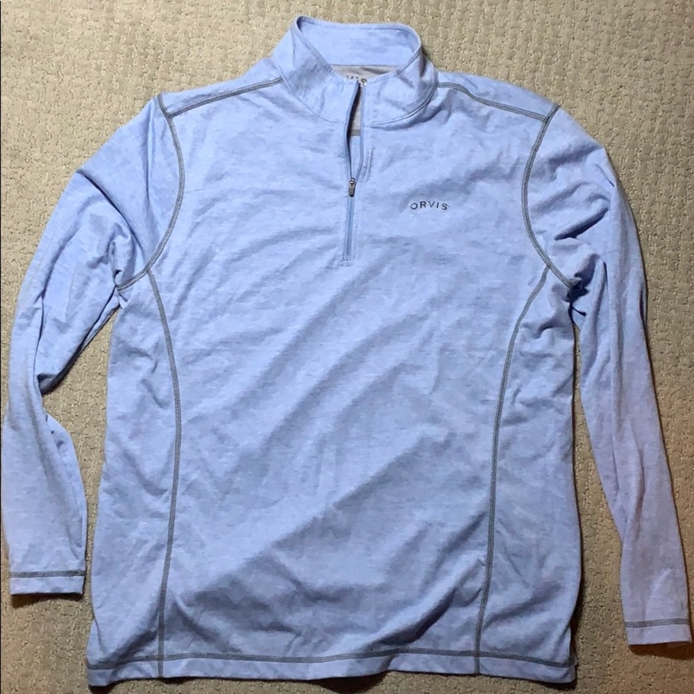 Orvis quarter zip pullover